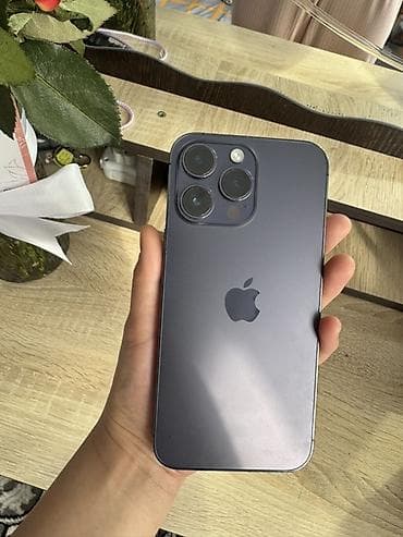 IPhone 14 Pro Max, Б/у, 256 ГБ, Deep Purple, Чехол, 86 % at lalafo.kg IPhone 14 Pro Max, Б/у, 256 ГБ, Deep Purple, Чехол, 86 %