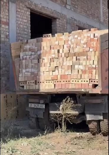 Полнотелый, таблетка, Жженый кирпич, Одинарный, 250×120×65 at lalafo.kg Полнотелый, таблетка, Жженый кирпич, Одинарный, 250×120×65