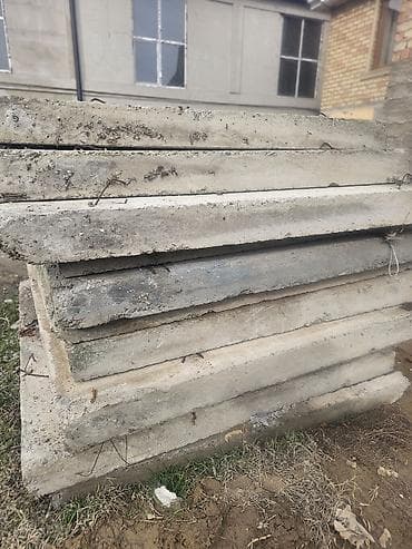 Железобетонные элементы для стройки и благоустройства. - Плиты ЖБ at lalafo.kg Железобетонные элементы для стройки и благоустройства. - Плиты ЖБ