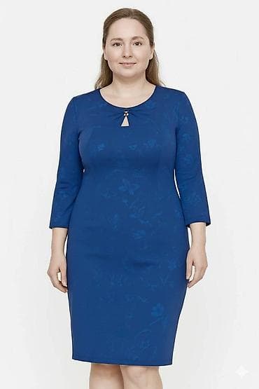 Платье миди, подчеркивает женственность и силуэт, не теряя при этом at lalafo.kg Платье миди, подчеркивает женственность и силуэт, не теряя при этом