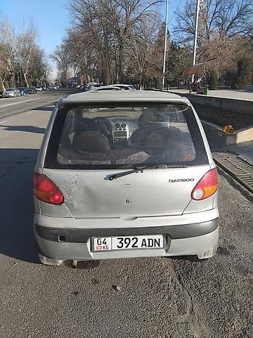 Daewoo Matiz: 2001 г., 0.8 л, Механика, Бензин, Хэтчбэк at lalafo.kg Daewoo Matiz: 2001 г., 0.8 л, Механика, Бензин, Хэтчбэк