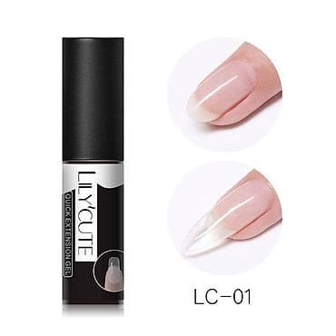 Гель для быстрого наращивания ногтей LILYCUTE 5 мл, цвет 001 at lalafo.kg Гель для быстрого наращивания ногтей LILYCUTE 5 мл, цвет 001