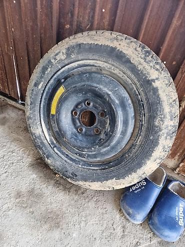 Колеса в сборе R 15, Запаска, Легковые, Железные, отверстий - 4 at lalafo.kg Колеса в сборе R 15, Запаска, Легковые, Железные, отверстий - 4