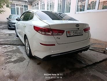 Kia Optima: 2019 г., 2 л, Автомат, Газ, Седан lalafo.kg да Kia Optima: 2019 г., 2 л, Автомат, Газ, Седан