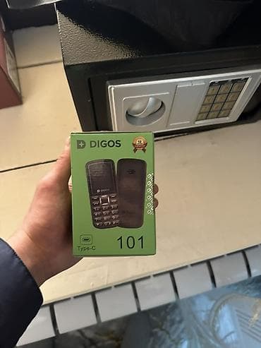 Кнопочный мобильный телефон DIGOS 101 - Компактный корпус at lalafo.kg Кнопочный мобильный телефон DIGOS 101 - Компактный корпус