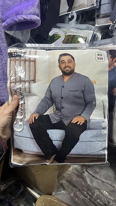 Мужская пижама Адрес: рынок Орто-Сай «Оберон» 1️⃣📍7 ряд 122 кон-р lalafo.kg да — 1 Мужская пижама Адрес: рынок Орто-Сай «Оберон» 1️⃣📍7 ряд 122 кон-р — 1