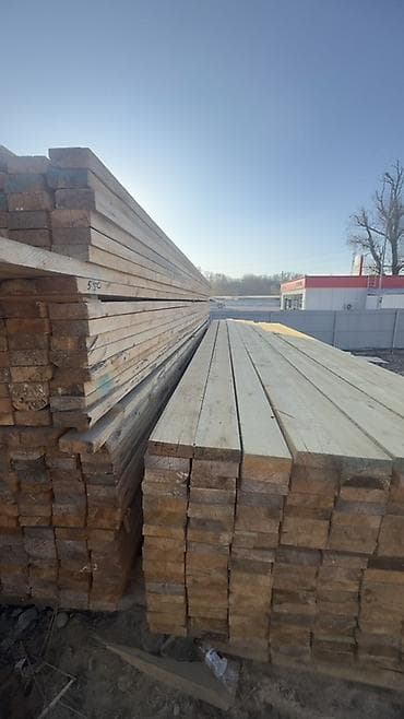 Брус: Пиломатериалы хвойных пород - Брус, доска и рейка естественной at lalafo.kg — 3 Брус: Пиломатериалы хвойных пород - Брус, доска и рейка естественной — 3