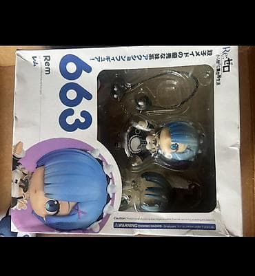 Фигурка Nendoroid Rem №663 из аниме «Re:Zero − Starting Life in at lalafo.kg Фигурка Nendoroid Rem №663 из аниме «Re:Zero − Starting Life in