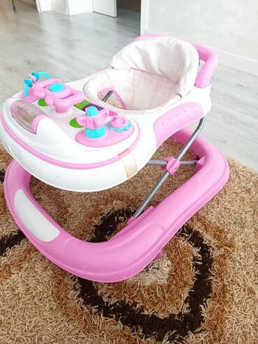 Детский ходунок сатылат.Абалы жакшы.Алдындагы музыкальный инрушкасы at lalafo.kg Детский ходунок сатылат.Абалы жакшы.Алдындагы музыкальный инрушкасы