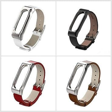 Кожаный ремешок MiJobs для Mi Band 2 Xiaomi – стильный аксессуар at lalafo.kg — 1 Кожаный ремешок MiJobs для Mi Band 2 Xiaomi – стильный аксессуар — 1