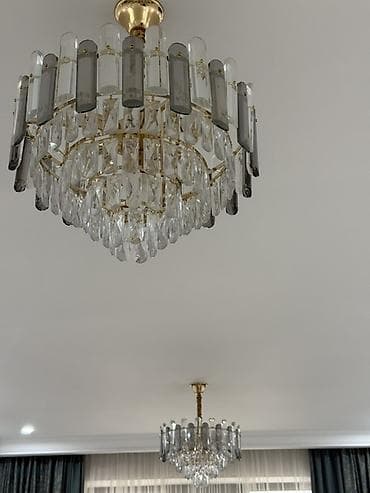Классические потолочные люстры с хрустальными подвесками - Тип lalafo.kg да — 1 Классические потолочные люстры с хрустальными подвесками - Тип — 1