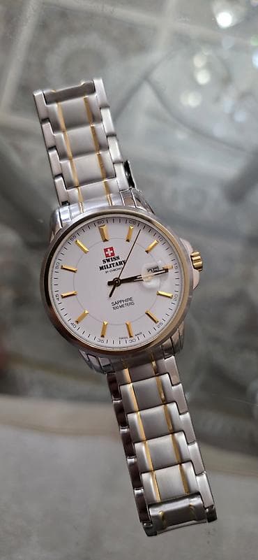 Классические часы часы, Swiss Military, Швейцария, Водонепроницаемые, Мужские, Б/у at lalafo.kg Классические часы часы, Swiss Military, Швейцария, Водонепроницаемые, Мужские, Б/у