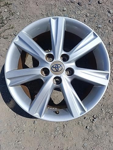 Куйма Дисктер R 17 Toyota, Комплект, тешиктери - 5, Колдонулган lalafo.kg да Куйма Дисктер R 17 Toyota, Комплект, тешиктери - 5, Колдонулган