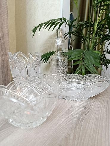 Вазы хрустальные по 450 сом.
Графин хрустальный 750 сом at lalafo.kg Вазы хрустальные по 450 сом.
Графин хрустальный 750 сом