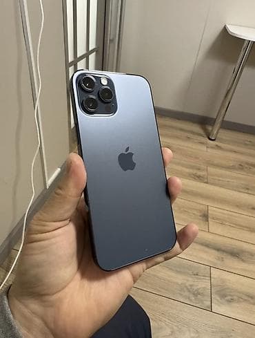 IPhone 12 Pro Max, 256 ГБ, Sierra Blue, Защитное стекло, Чехол, 80 % at lalafo.kg IPhone 12 Pro Max, 256 ГБ, Sierra Blue, Защитное стекло, Чехол, 80 %