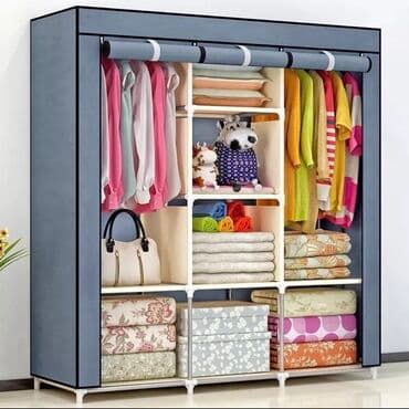 Ашкана үчүн шкафтар: Кездемеден жасалган бүктөмө шкаф, Жаңы lalafo.kg да — 2 Ашкана үчүн шкафтар: Кездемеден жасалган бүктөмө шкаф, Жаңы — 2