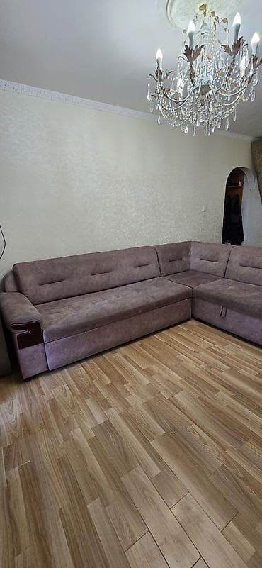 Угловой диван, С ящиками at lalafo.kg Угловой диван, С ящиками