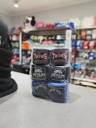 Бинты для бокса/единоборств 5м - Тип: эластичные боксерские бинты для at lalafo.kg Бинты для бокса/единоборств 5м - Тип: эластичные боксерские бинты для