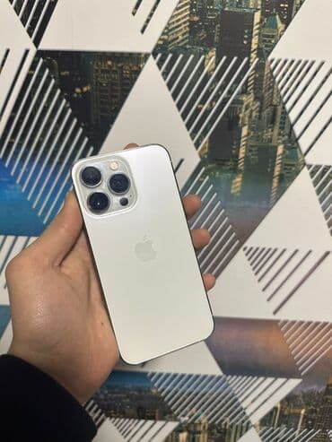 IPhone 13 Pro, Б/у, Серебристый, 96 % at lalafo.kg IPhone 13 Pro, Б/у, Серебристый, 96 %