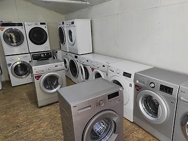 Стиральные машины автомат б/у привозные, рабочие с гарантией! Большой at lalafo.kg Стиральные машины автомат б/у привозные, рабочие с гарантией! Большой