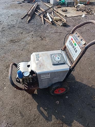 Өрт жабдуулары: Промышленная мойка высокого давления на тележке - Тип: передвижная lalafo.kg да — 1 Өрт жабдуулары: Промышленная мойка высокого давления на тележке - Тип: передвижная — 1