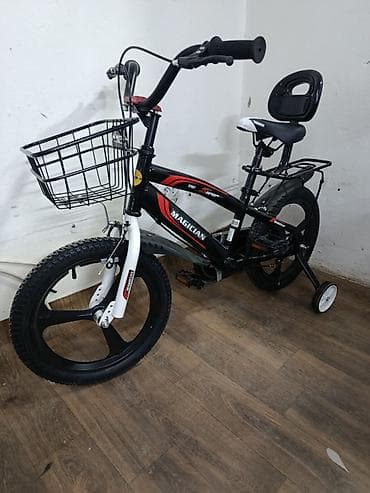 Детский велосипед, 4-колесный, 4 - 6 лет, Для мальчика, Новый at lalafo.kg Детский велосипед, 4-колесный, 4 - 6 лет, Для мальчика, Новый