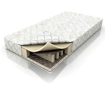 Матрас с классическим пружинным блоком Bonnell и многослойным at lalafo.kg Матрас с классическим пружинным блоком Bonnell и многослойным