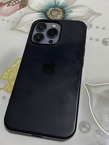 IPhone 13 Pro, 128 ГБ, Синий, Чехол, 79 % at lalafo.kg IPhone 13 Pro, 128 ГБ, Синий, Чехол, 79 %