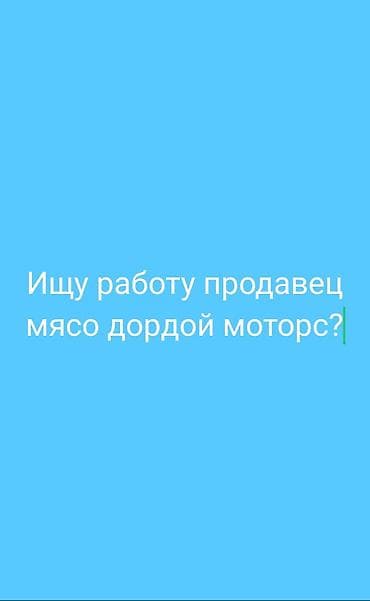 Услуга: ищу работу продавцом Кратко о себе: - Опыт в розничной at lalafo.kg Услуга: ищу работу продавцом Кратко о себе: - Опыт в розничной