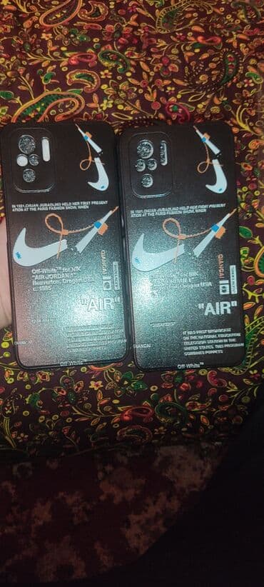 Чехлы для смартфона с дизайном в стиле Off-White x “AIR” на РЕДМИ НОТ at lalafo.kg Чехлы для смартфона с дизайном в стиле Off-White x “AIR” на РЕДМИ НОТ