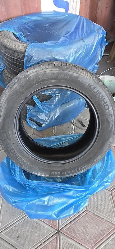 Колеса в сборе 235 / 60 / R 17, Лето, Б/у, Комплект, Легковые, отверстий - 5 at lalafo.kg Колеса в сборе 235 / 60 / R 17, Лето, Б/у, Комплект, Легковые, отверстий - 5