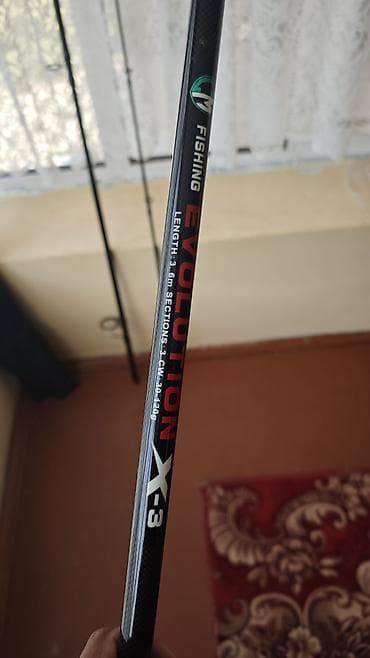 Спиннинговое удилище M Fishing Evolution X-3 - Длина: 3,6 м - at lalafo.kg Спиннинговое удилище M Fishing Evolution X-3 - Длина: 3,6 м -