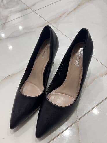 НОВЫЕ кожаные туфли лодочки удобная колодкаустойчивый каблук7см at lalafo.kg НОВЫЕ кожаные туфли лодочки удобная колодкаустойчивый каблук7см