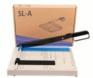 Резак для бумаги SL-A - Форматная площадка с разметкой под A4/A5/B5 и at lalafo.kg Резак для бумаги SL-A - Форматная площадка с разметкой под A4/A5/B5 и