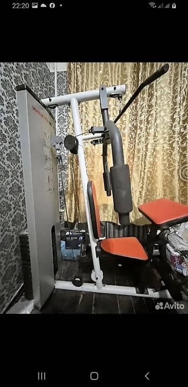 Булчуң машыктыргыч, Мультистанция, Пресс үчүн, Колдонулган, Өзү алып кетүү lalafo.kg да — 1 Булчуң машыктыргыч, Мультистанция, Пресс үчүн, Колдонулган, Өзү алып кетүү — 1