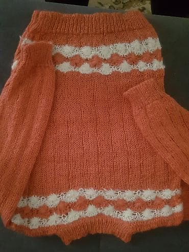 Вязаные детские вещи ручной работы - Теплые джемперы и кардиган из at lalafo.kg Вязаные детские вещи ручной работы - Теплые джемперы и кардиган из