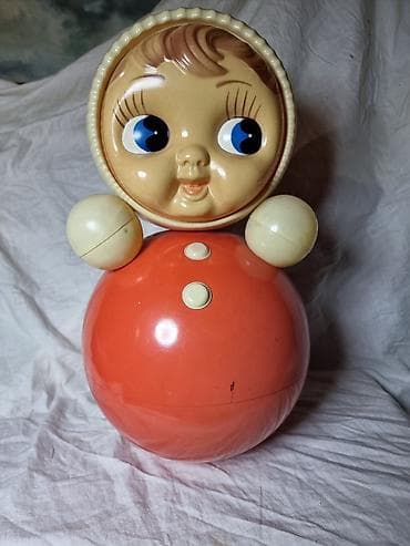 Советская неваляшка (ванька-встанька), крупная ВЫСОТА 40 СМ at lalafo.kg Советская неваляшка (ванька-встанька), крупная ВЫСОТА 40 СМ