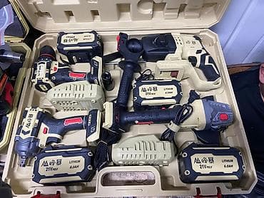 Аккумуляторный набор электроинструмента 21V (Li‑ion 6.0Ah) at lalafo.kg Аккумуляторный набор электроинструмента 21V (Li‑ion 6.0Ah)