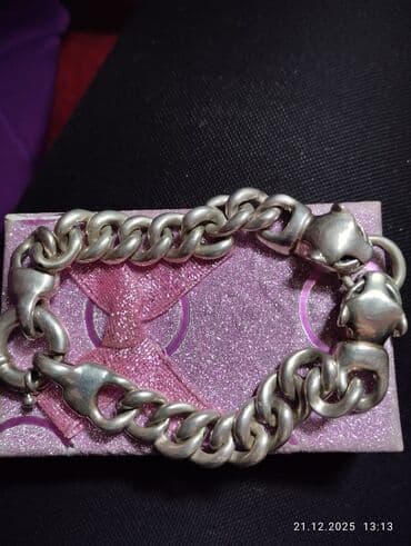 Браслет, Проба 925, Б/у at lalafo.kg Браслет, Проба 925, Б/у