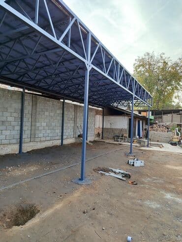 Сварка | Навесы, Козырьки, Трубы at lalafo.kg Сварка | Навесы, Козырьки, Трубы