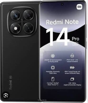 Xiaomi, 14 Pro, цвет - Черный at lalafo.kg Xiaomi, 14 Pro, цвет - Черный