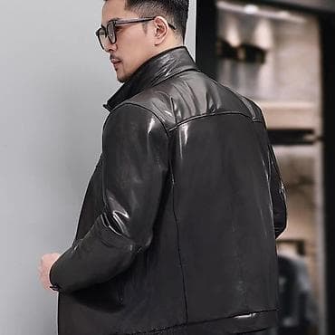 Кожаная куртка, Классическая модель, Натуральная кожа, С утеплителем, 5XL at lalafo.kg Кожаная куртка, Классическая модель, Натуральная кожа, С утеплителем, 5XL