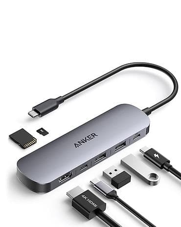 Название: Anker Nano USB hub 7 в 1 Категория: USB Hub Цена: 2490 at lalafo.kg Название: Anker Nano USB hub 7 в 1 Категория: USB Hub Цена: 2490