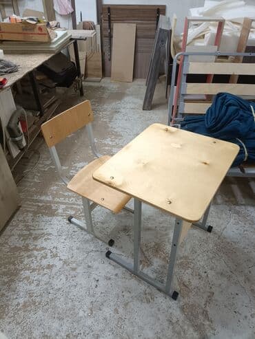 Бычуучу столдор: Ученическая парта одноместная Выполнена из металла толщиной 1.2 мм lalafo.kg да — 1 Бычуучу столдор: Ученическая парта одноместная Выполнена из металла толщиной 1.2 мм — 1