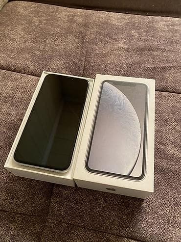 IPhone Xr, 128 ГБ, Белый, Коробка, 77 % at lalafo.kg IPhone Xr, 128 ГБ, Белый, Коробка, 77 %
