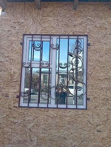 Ачылма дарбазалар: Кованые металлические ворота и калитки под заказ. - Материал: сталь lalafo.kg да — 8 Ачылма дарбазалар: Кованые металлические ворота и калитки под заказ. - Материал: сталь — 8