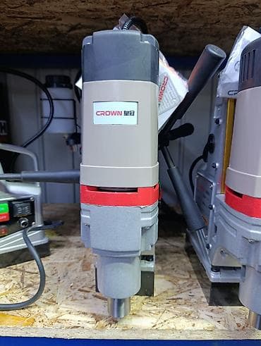 Магнитный сверлильный станок CROWN - Компактная магнитная дрель для at lalafo.kg Магнитный сверлильный станок CROWN - Компактная магнитная дрель для