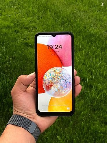Samsung Galaxy A14, Б/у, 128 ГБ, цвет - Черный, 2 SIM at lalafo.kg Samsung Galaxy A14, Б/у, 128 ГБ, цвет - Черный, 2 SIM