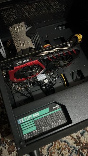 Компьютер, ядер - 6, ОЗУ 16 ГБ, Для несложных задач, Б/у, Intel Core i5, NVIDIA GeForce GTX 1060, HDD + SSD at lalafo.kg Компьютер, ядер - 6, ОЗУ 16 ГБ, Для несложных задач, Б/у, Intel Core i5, NVIDIA GeForce GTX 1060, HDD + SSD