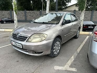 Toyota Corolla: 2003 г., 1.8 л, Автомат, Бензин, Седан at lalafo.kg Toyota Corolla: 2003 г., 1.8 л, Автомат, Бензин, Седан